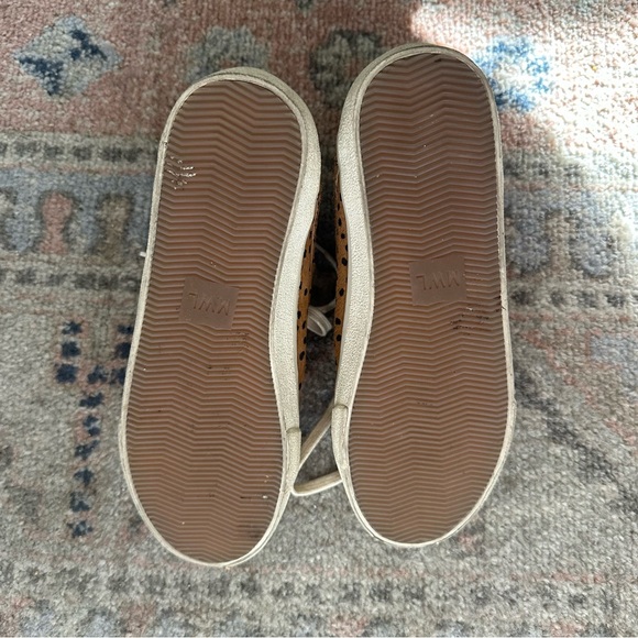 Madewell Sidewalk High-Top Sneakers in Spot Dot Calf Hair - Picture 9 of 9